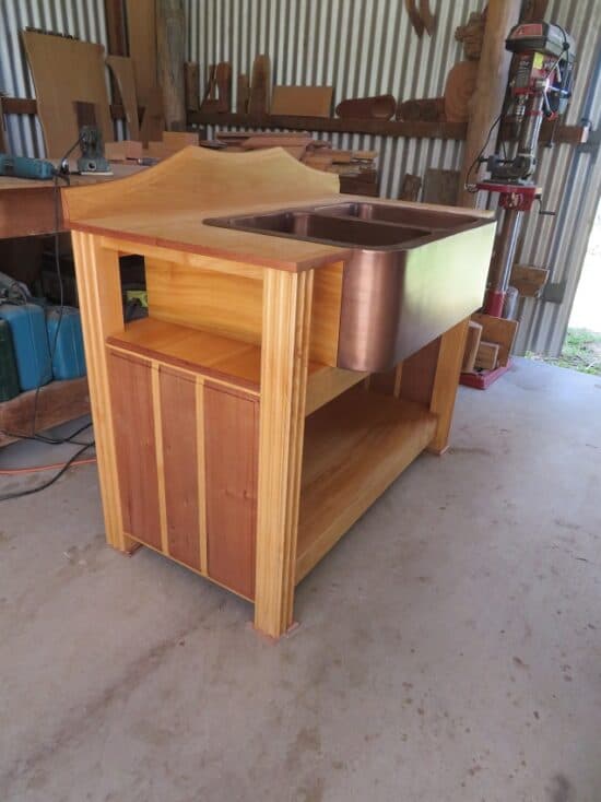 Laundry Basin Cabinet