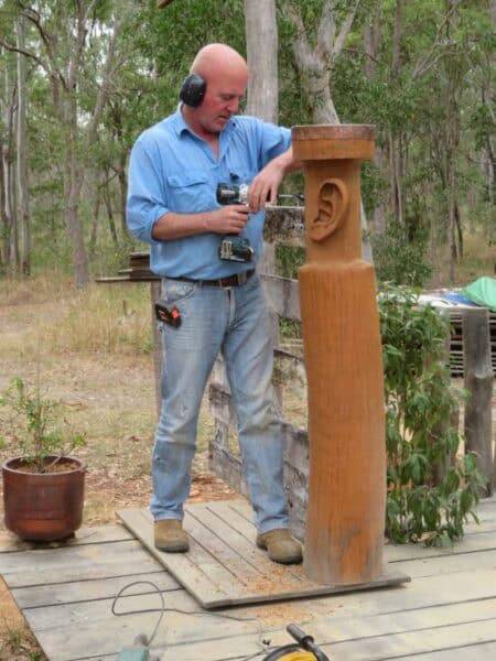 The Gate Post v2.0 Sculpture Art Fine Handmade Artisan Furniture