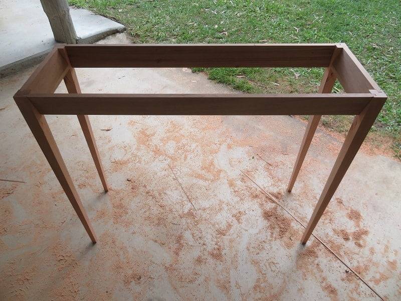 Three Drawer Side Table