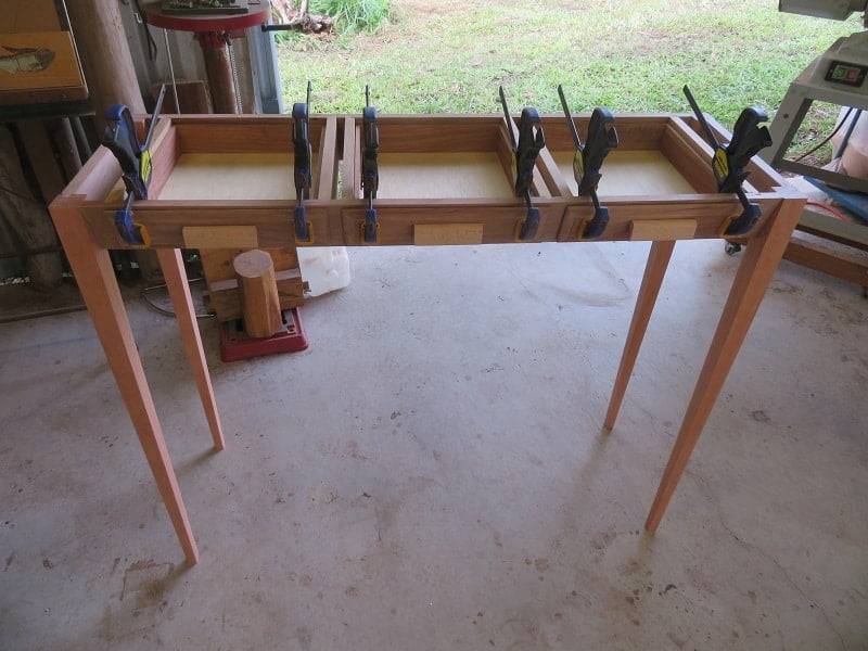 Three Drawer Side Table