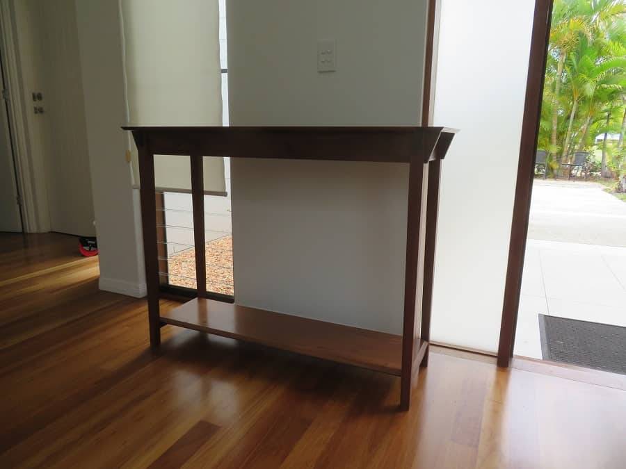 Hall Table with Display Shelf