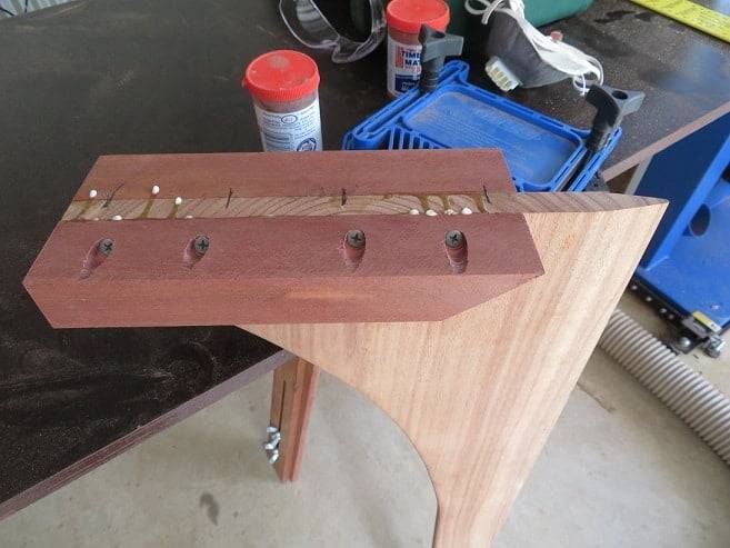 Single Legged Corner Table