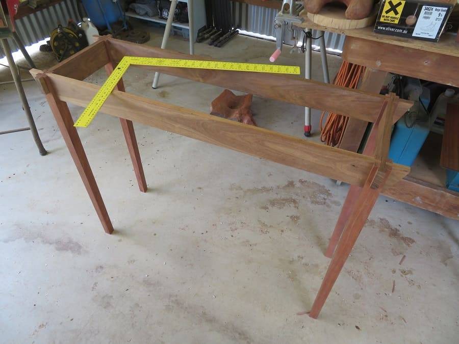 Hall Table with Display Shelf