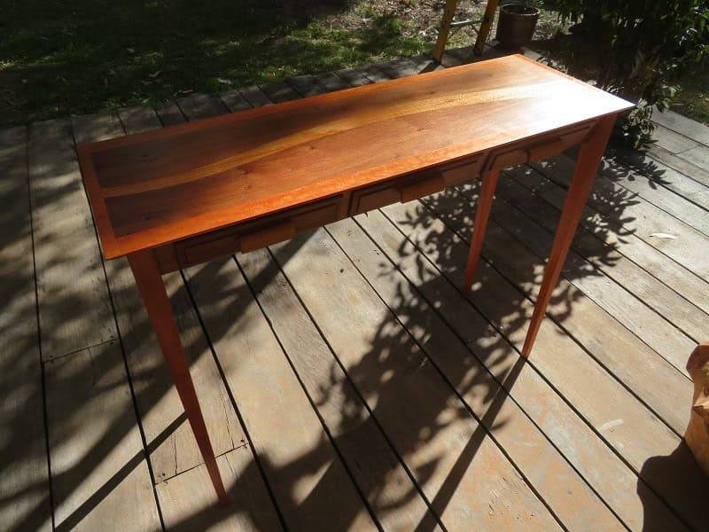 Three Drawer Side Table