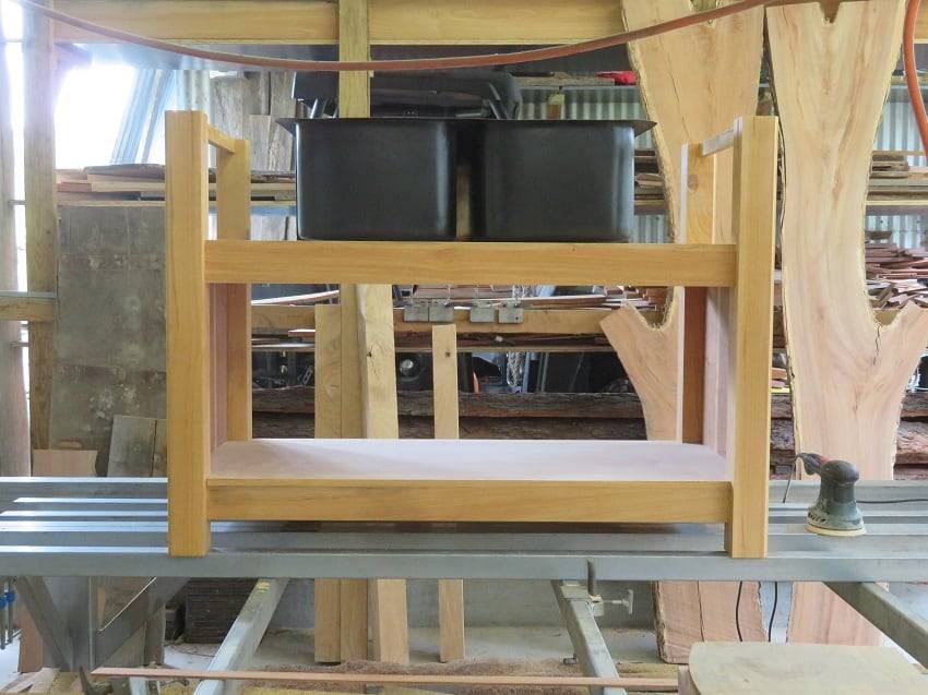 Laundry Basin Cabinet