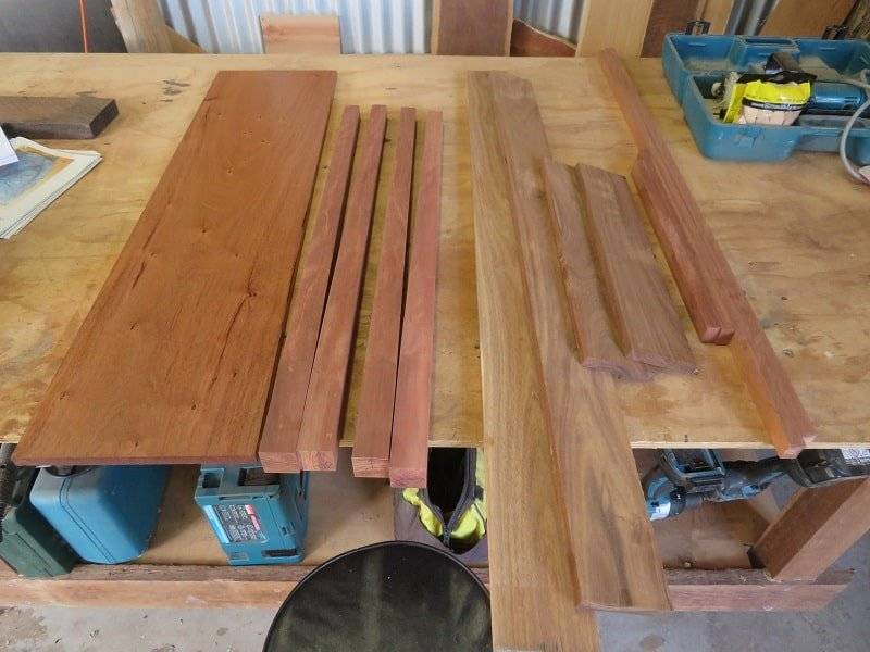 Hall Table with Display Shelf